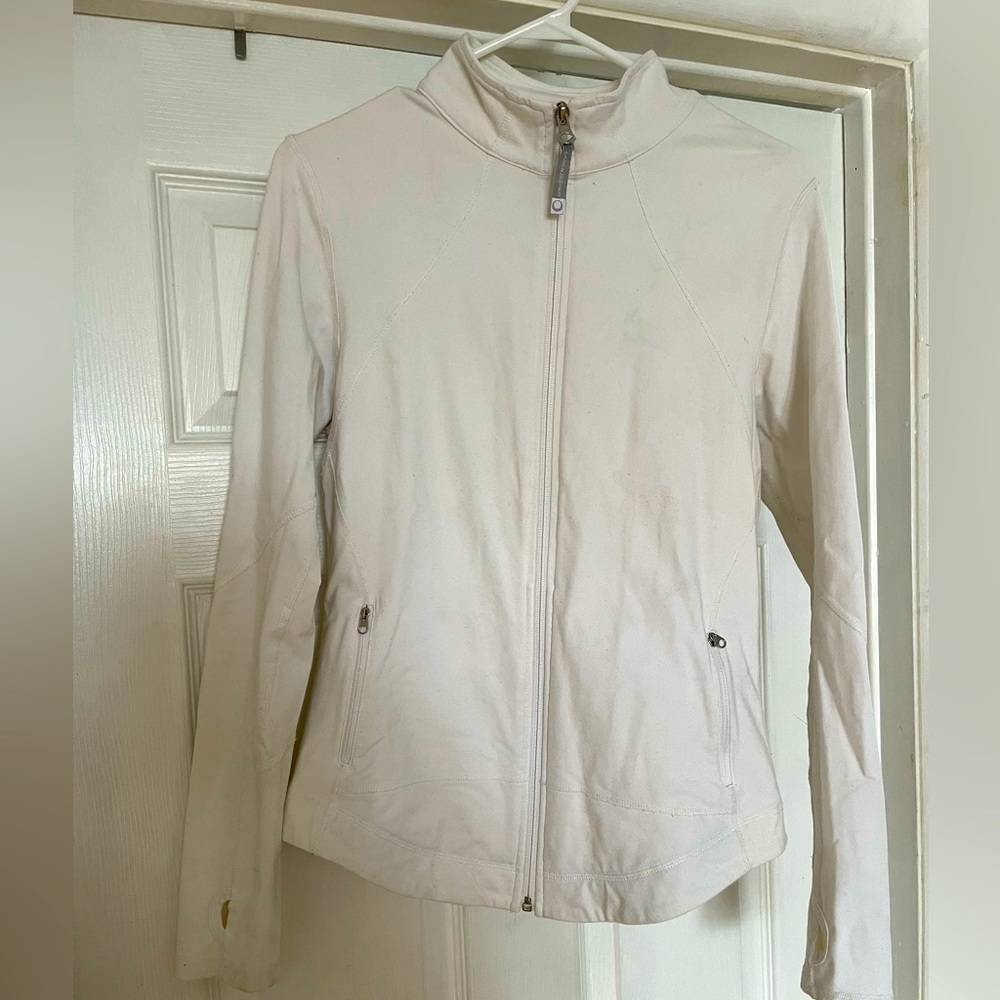 White Lazenza Athletic Sweater